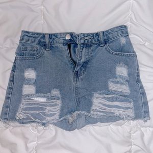 SHEIN jean shorts